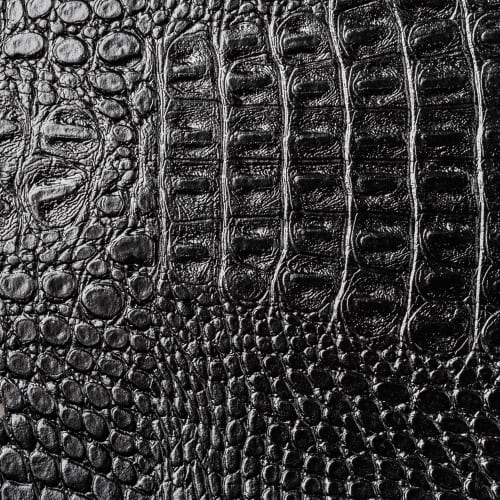 Цвет черный крокодил для механического косметологического кресла КК-8089